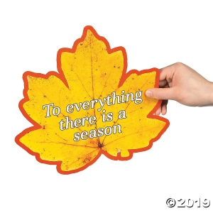 Religious Fall Leaf Cutouts (48 Piece(s))