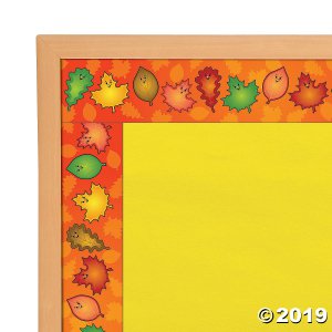 Fall Leaves Bulletin Board Borders (1 Set(s))