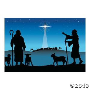 Star of Bethlehem Backdrop Banner (1 Set(s))
