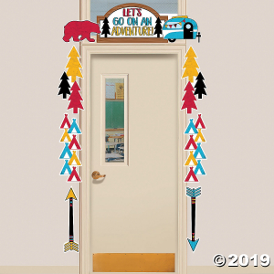 Classroom Adventure Door Décor Kit (1 Set(s))