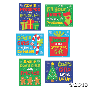 God's Presence Best Gift Ever Mini Cutouts (6 Piece(s))