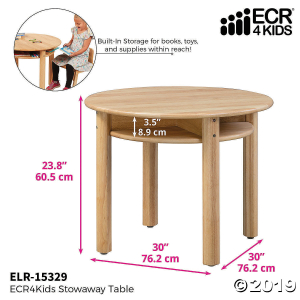 ECR4Kids Stowaway Table (1 Unit(s))