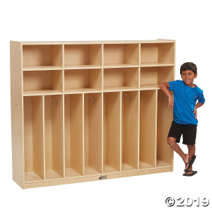 Birch 8-Section Slim-Fit Coat Locker 60in (1 Unit(s))
