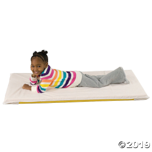 ECR4Kids Rest Mat Sheet - White, 10-Pack (10 Unit(s))