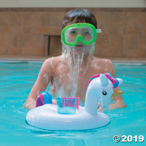 Inflatable Unicorn Floating Coaster for 4 (4 Set(s))