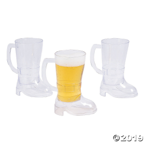 Plastic Boot Beer Steins (Per Dozen) Plastic Boot Beer Steins (Per Dozen)