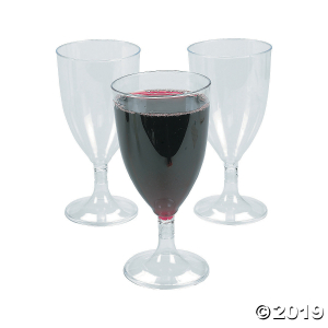 Plastic Wine Glasses (25 Piece(s)) Plastic Wine Glasses (25 Piece(s))