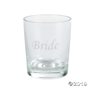 Wedding Party Shot Glasses (Per Dozen)