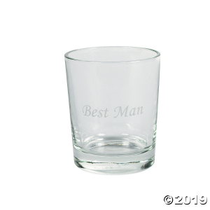 Wedding Party Shot Glasses (Per Dozen)