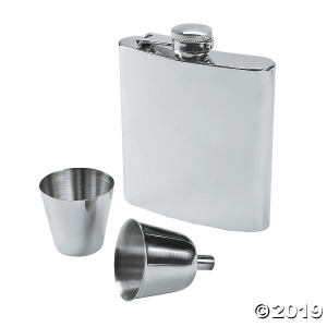 Stainless Steel Flask Gift Set (1 Set(s))