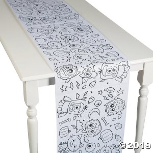 Color Your Own Halloween Table Runner Roll (1 Roll(s))