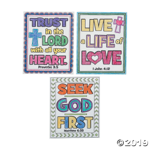 Color Your Own Tween Inspirational Posters (Per Dozen)