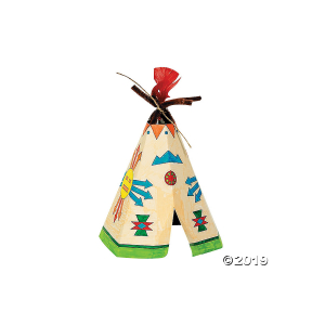 Color Your Own Teepees (Makes 12)