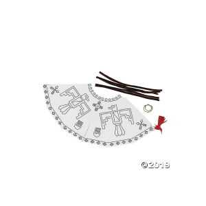 Color Your Own Teepees (Makes 12)