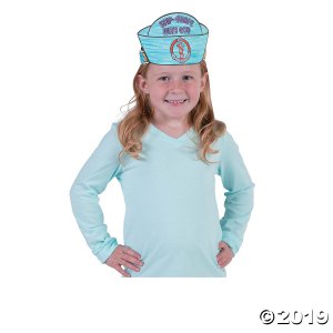 Color Your Own Island VBS Crowns (Per Dozen)