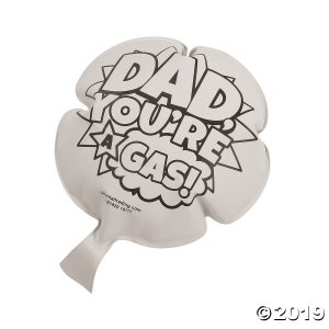 Color Your Own Father's Day Whoopie Cushions (Per Dozen)