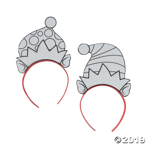 Color Your Own Elf Headbands (Per Dozen)