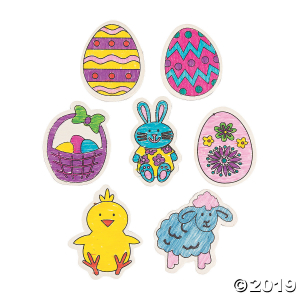 Color Your Own Easter Magnets (Per Dozen)