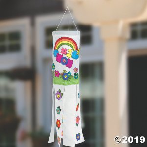 Color Your Own Mother's Day Windsocks (Per Dozen)