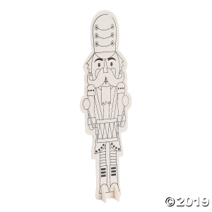 Color Your Own Nutcracker Stand-Ups (Per Dozen)