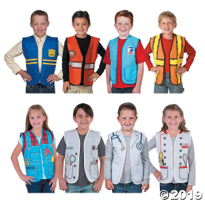 Kid's Community Helpers Vest Assortment (1 Set(s))