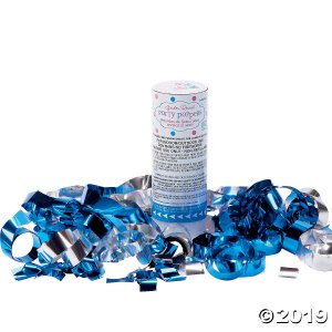 Blue Confetti Poppers (Per Dozen)