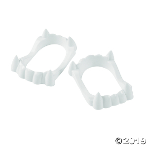 White Vampire Fangs (72 Piece(s))