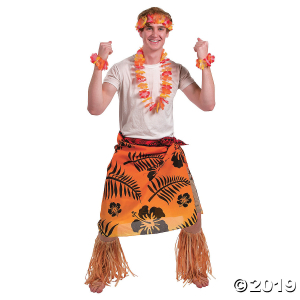 Men's Luau Apparel Kit (1 Set(s))