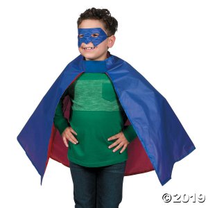 Superhero Cape & Mask Set (1 Set(s))