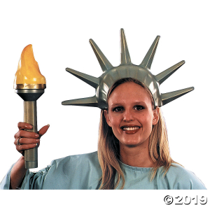 Adult Statue of Liberty Costume Set (1 Piece(s))