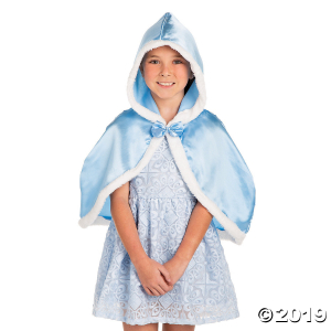 Winter Princess Hooded Capelet Shawl (1 Piece(s))