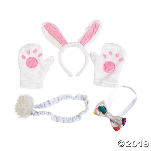 Plush Bunny Accessories Set (1 Set(s))