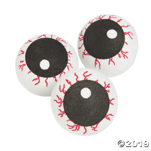 Foam Eyeballs (Per Dozen)