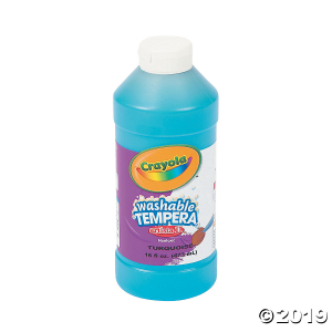 16-oz. Crayola® Artista II Washable Turquoise Tempera Paint (1 Piece(s))
