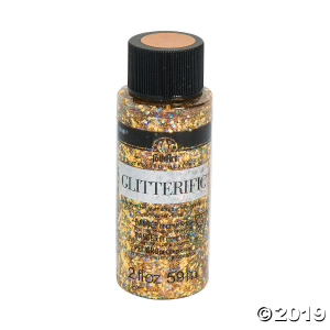 2-Oz. FolkArt® Glitterific Gold Acrylic Paint