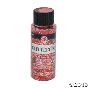 2-oz. FolkArt® Glitterific Red Acrylic Paint