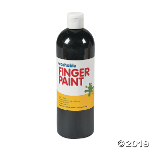 16-oz. Washable Black Finger Paint (1 Piece(s))