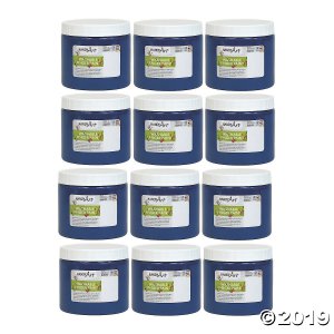 Handy Art® Washable Finger Paint, 16 oz, Blue, Pack of 12 (12 Piece(s))