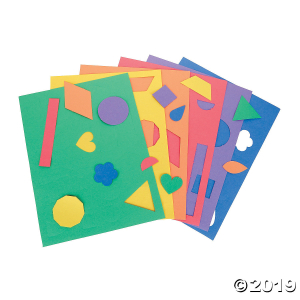Crayola® Assorted Colors 9" x 12" Construction Paper Shapes - 48 Sheets (48 Piece(s))
