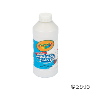 16-oz. Crayola® White Washable Paint (1 Piece(s))