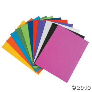 Bright Self-Adhesive Foam Sheets (24 Piece(s))