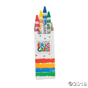 4-Color Eric Carle's Brown Bear, Brown Bear, What Do You See? Crayons - 24 Boxes (24 Piece(s))