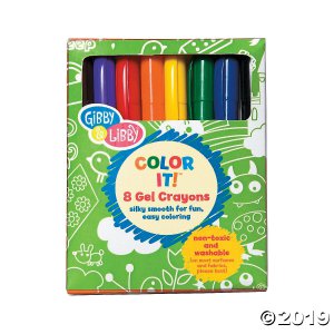 8-Color Gibby & Libby Gel Crayons (1 Piece(s))