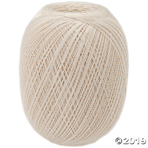 Aunt Lydia'S Classic Crochet Thread Size 10 Jumbo, Natural (1 Piece(s))