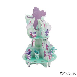 Mermaid Sparkle Treat Stand with Cones (1 Set(s))