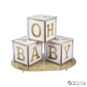 Baby Blocks Treat Stand (1 Piece(s))