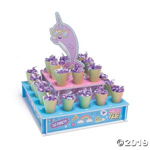 Girl Squad Treat Stand with Cones (1 Set(s))