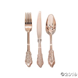 Talking Tables Party Porcelain Premium Gold Cutlery (18 Unit(s))