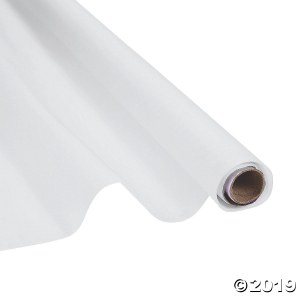 White Voile Sheer Fabric Roll (1 Roll(s))