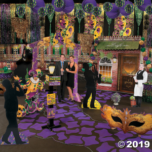 Masquerade New Orleans Grand Décor Kit (1 Set(s))